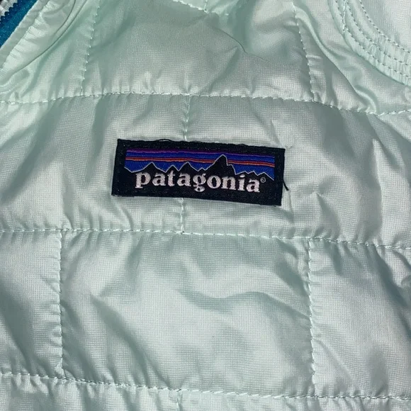 Patagonia packable Fleece hybrid nano puff gorpcore outdoor jacket woman M - Picture 3 of 9